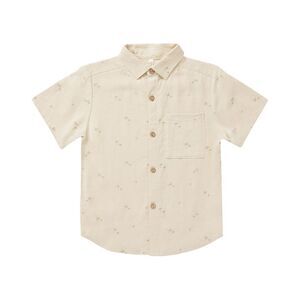 Rylee & Cru Girls Rylee + Cru Collective Collared Linen-Blend Shirt